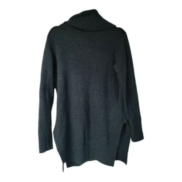 ADRIENNE VITTADINI Sweater Green Tunic Wool Blend MEDIUM - Picture 7 of 7